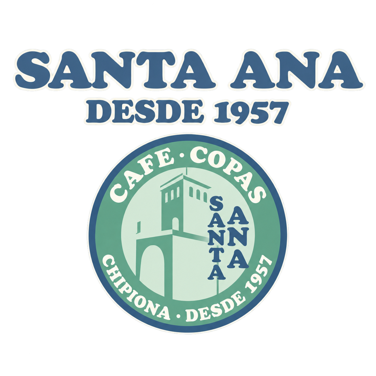 Logotipo de Café Copas Santa Ana