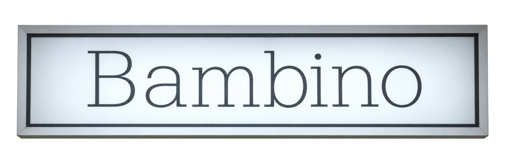 Logotipo de Pizzería Bambino