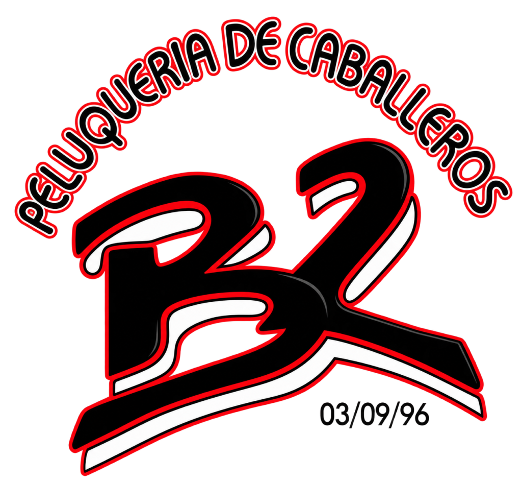 Logotipo de Bernardo 2 peluquería